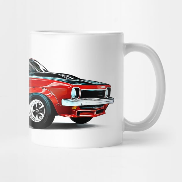 Holden Torana Cartoon by Auto-Prints